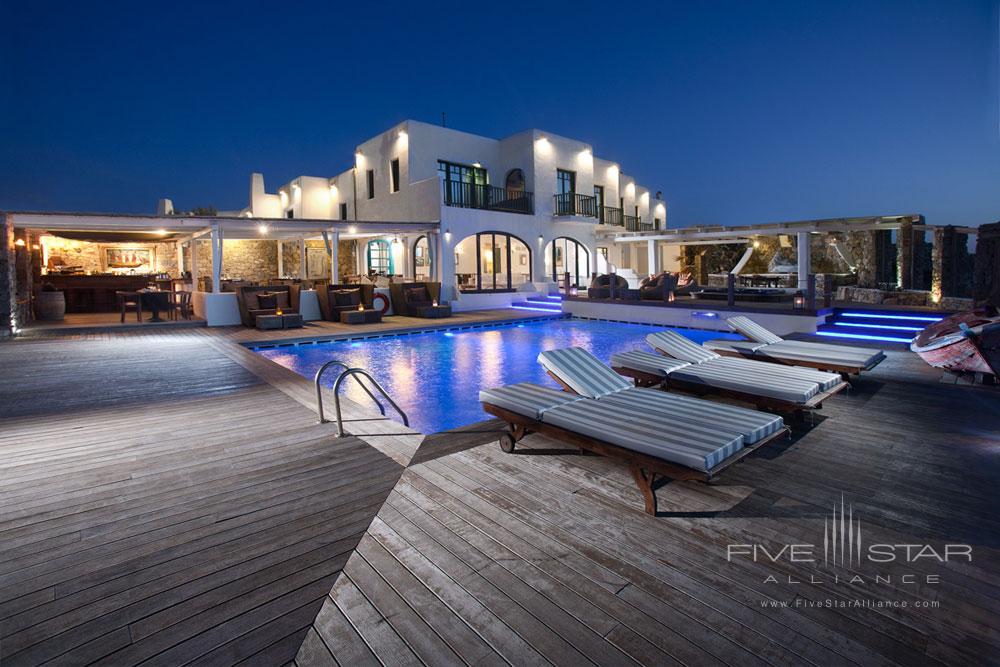Pool at Tharroe of Mykonos