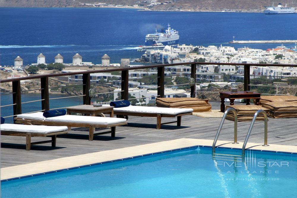 Pool at Tharroe Mykonos