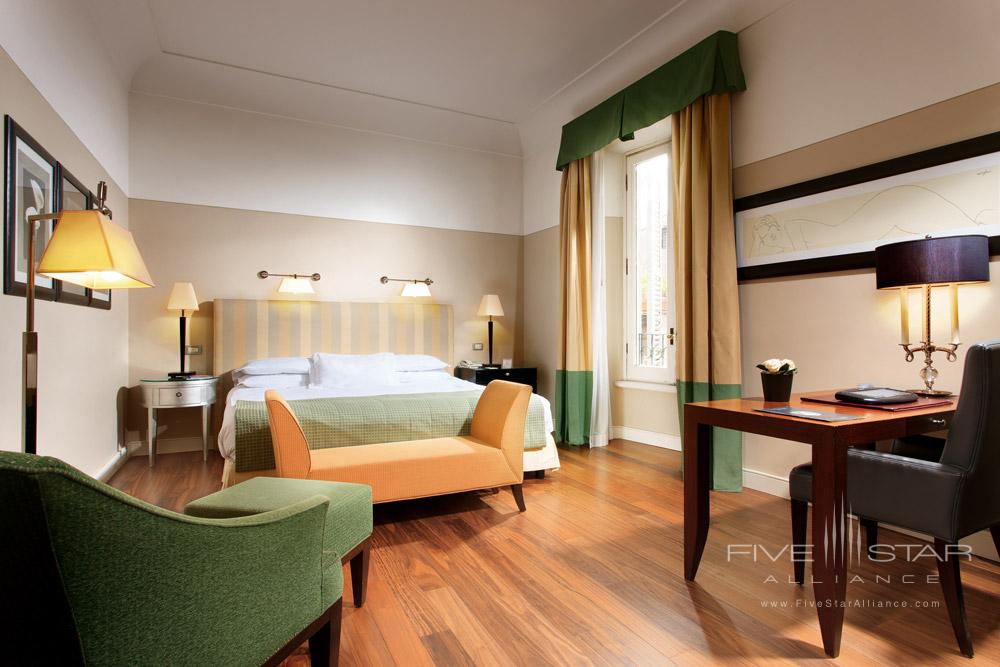 Superior room at Grand Hotel de la Minerve, Rome Italy