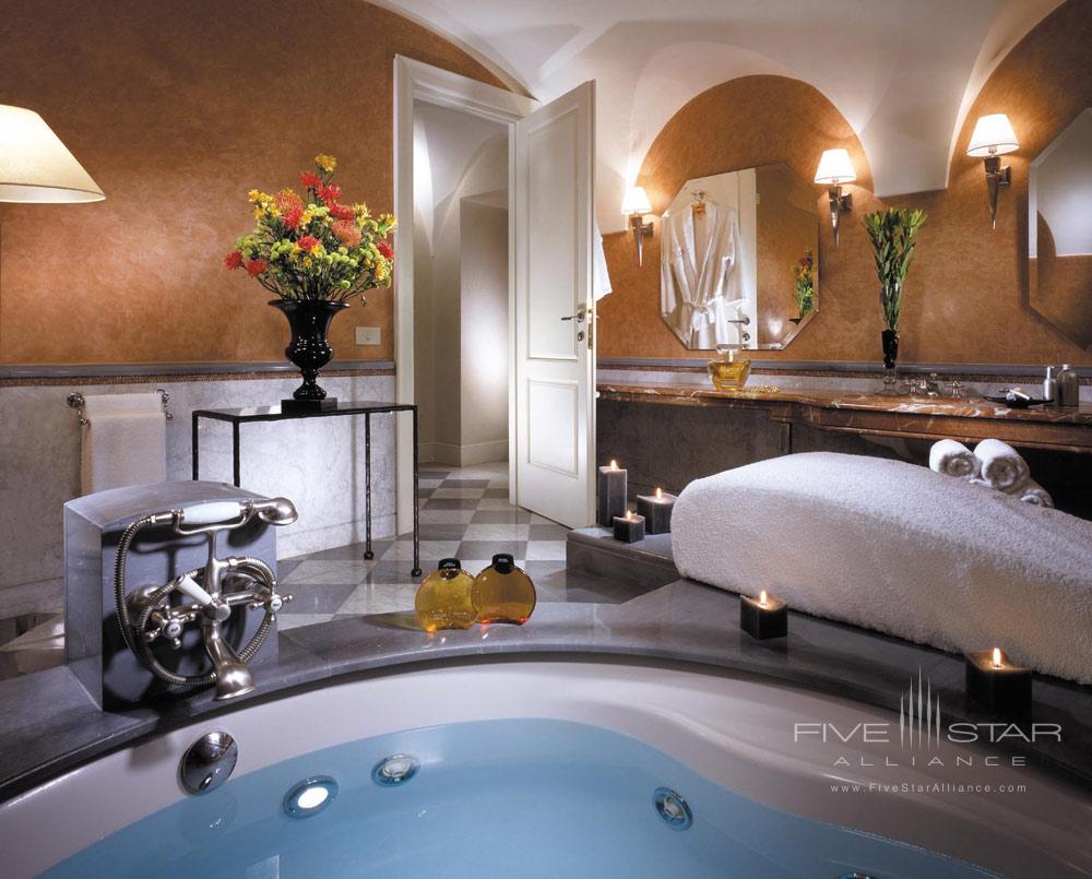 Presidential Suite at Grand Hotel de la Minerve, Rome Italy