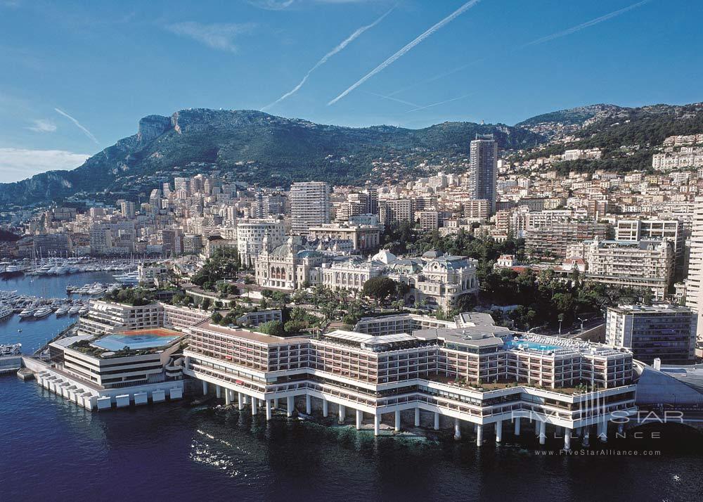 View from the sea at Fairmont Monte Carlo, Monaco