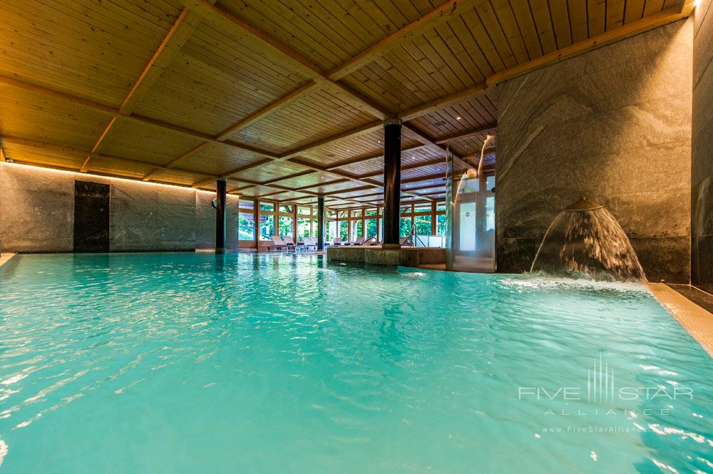 Indoor Pool at Le Grand Bellevue, Switzerland