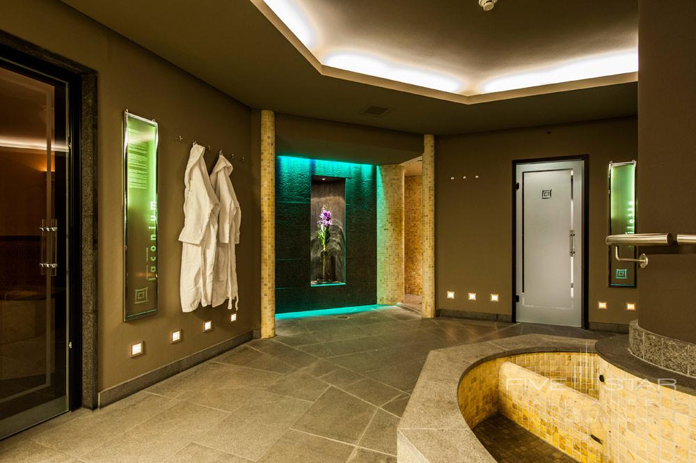 Sauna at Le Grand Bellevue, Switzerland