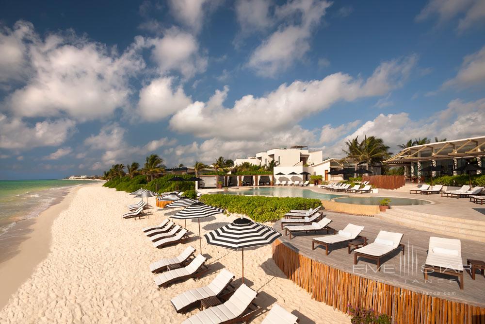 Beach at Rosewood May, akoba, Quintana Roo, Mexico