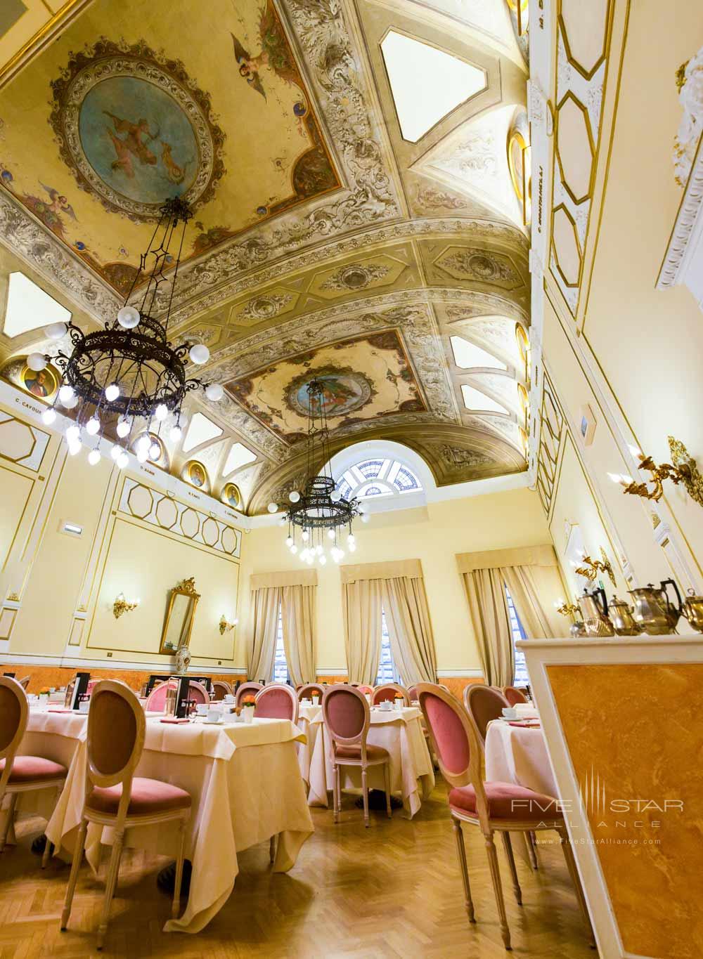Breakfast Room at Hotel Bernini Palace, Florence, Italy