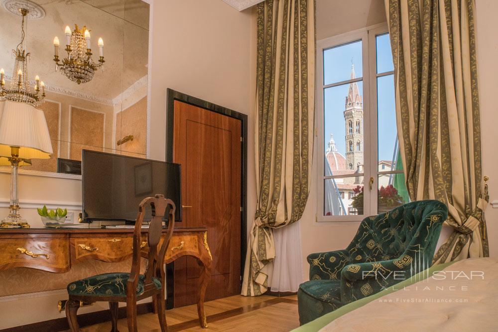 Grand Deluxe Room with Views at Hotel Bernini Palace, Florence, Italy