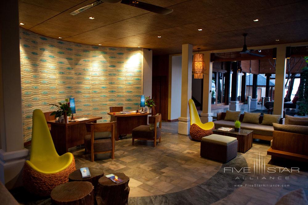 Concierge and Guest Services Lounge at Anantara Rasananda Koh Phangan Villa Resort and Spa