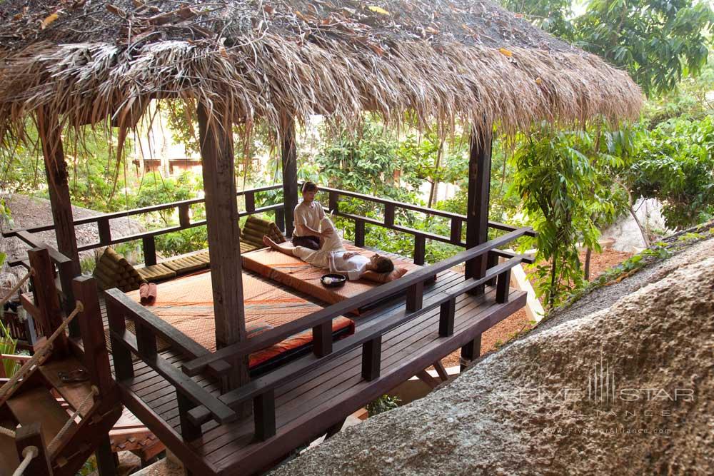 Outdoor Massage at Anantara Rasananda Koh Phangan Villa Resort and Spa