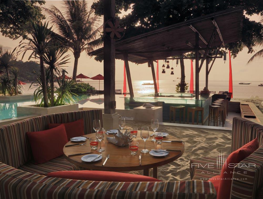 Bistro by the Beach at Anantara Rasananda Koh Phangan Villa Resort and Spa