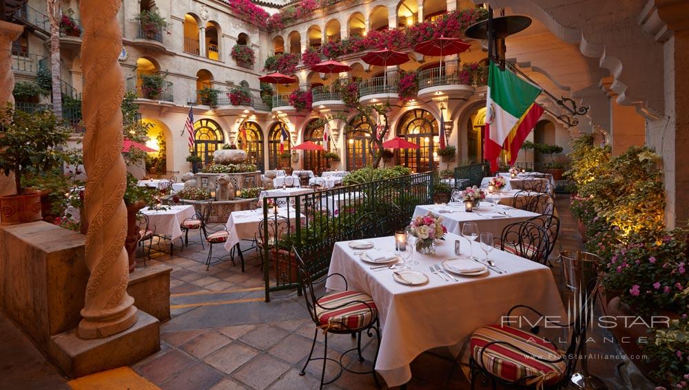 Restaurant at Mission Inn Hotel and Spa, CAlifornia