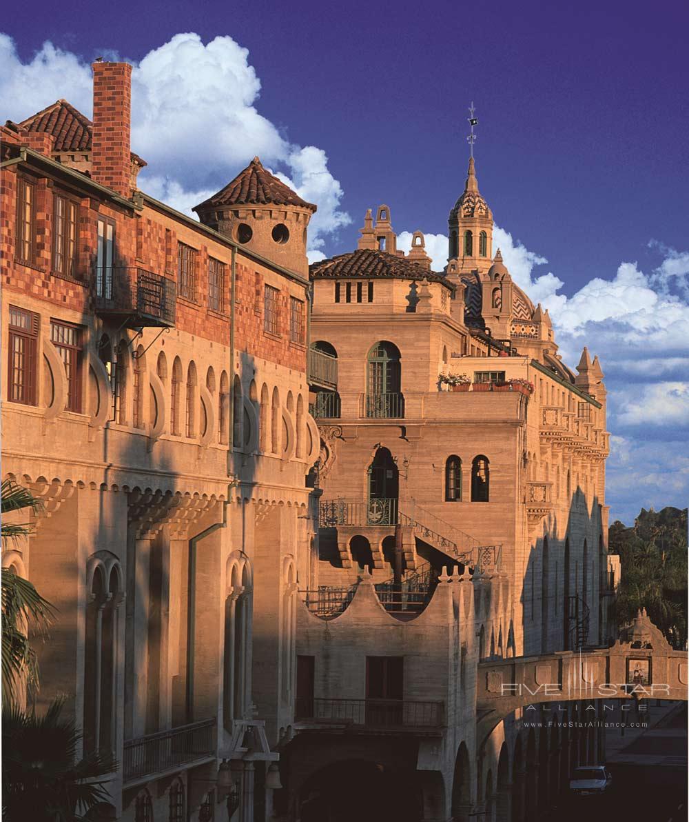 Exterior of Mission Inn Hotel and Spa, CAlifornia