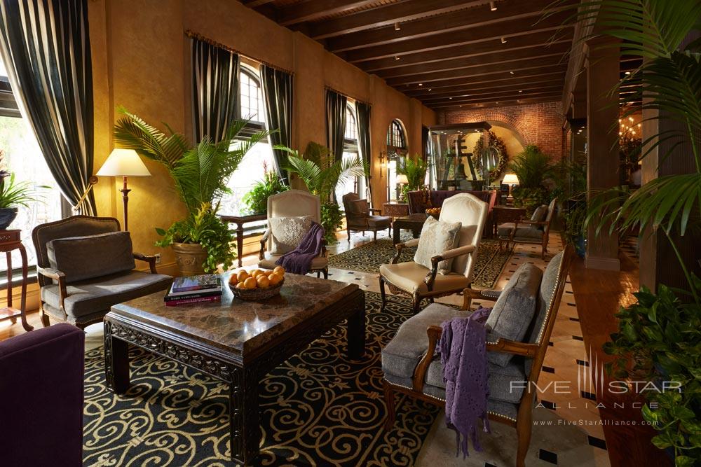 Lobby at Mission Inn Hotel and Spa, CAlifornia