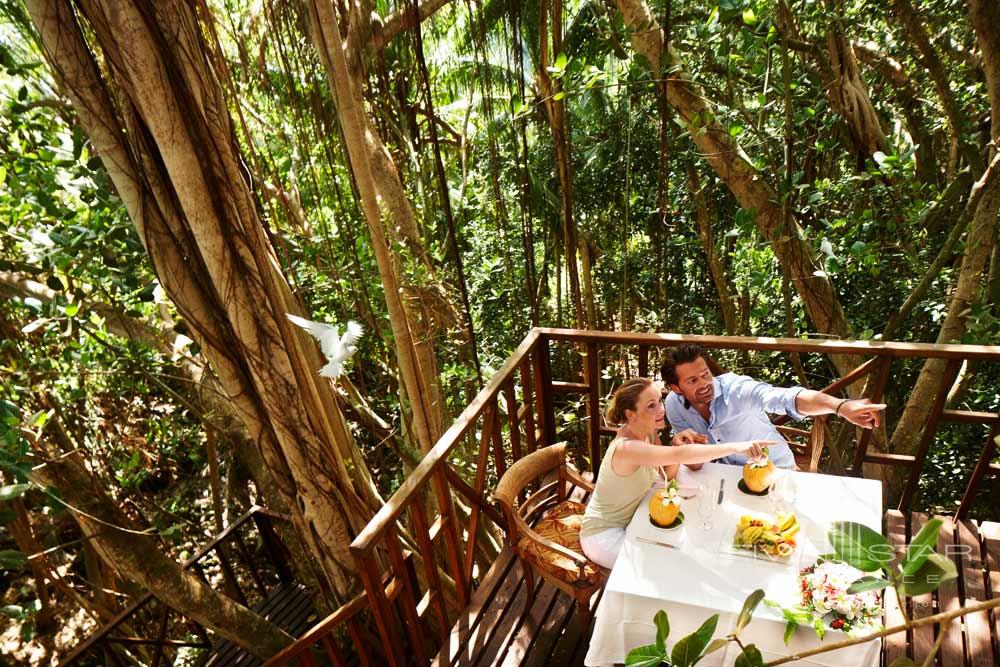 Nature Dining at Fregate Island Private Seychelles, Fregate Island, Seychelles