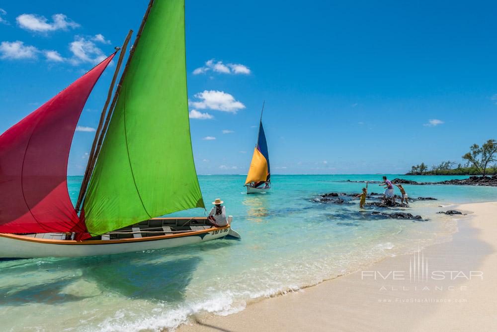 Windsurfing at Four Seasons Resort Mauritius at Anahita