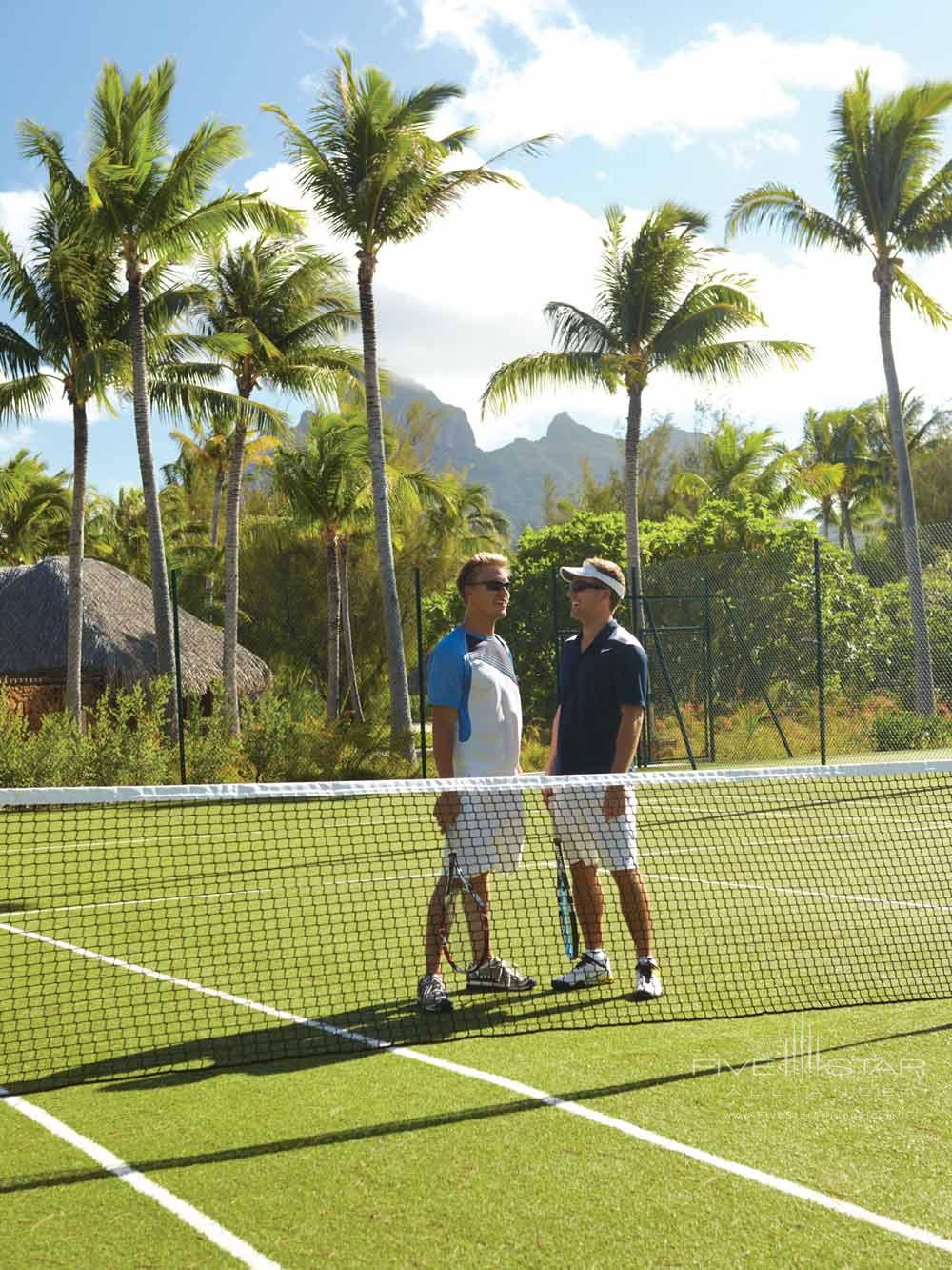 Tennis at Four Seasons Resort Bora Bora, French Polynesia