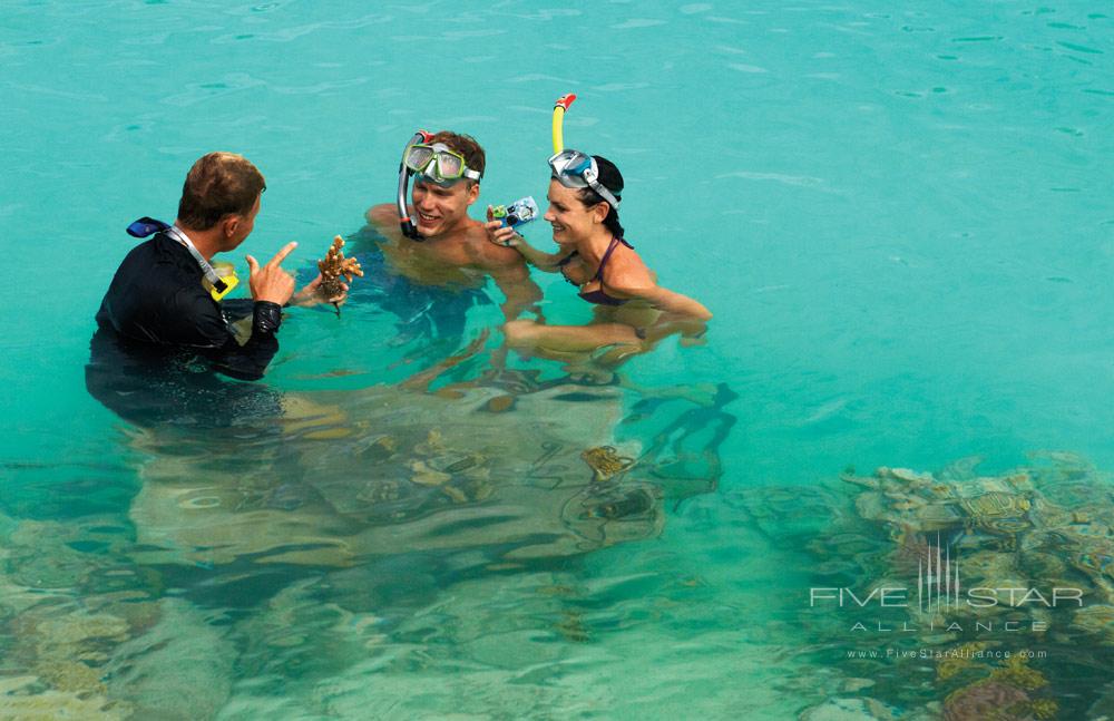 Snorkeling at Four Seasons Resort Bora Bora, French Polynesia