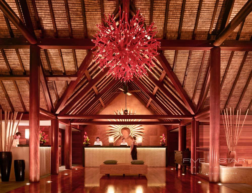 Reception atFour Seasons Resort Bora Bora, French Polynesia