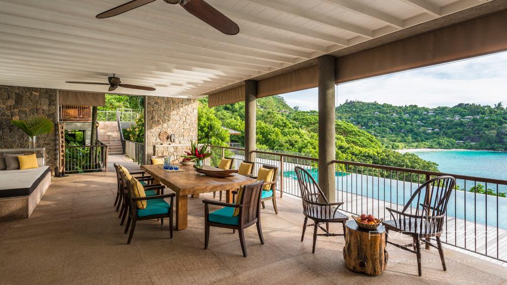 Terrace Lounge at Four Seasons Resort Seychelles
