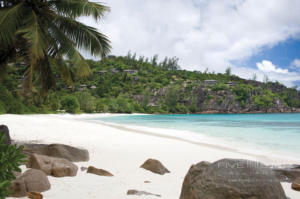 Beach at Four Seasons Resort Seychelles