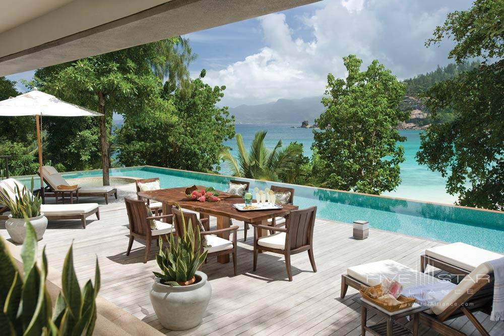 Terrace at Four Seasons Resort Seychelles