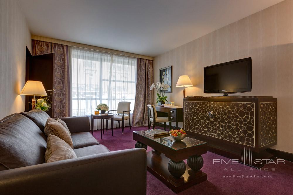Suite Living at The Hotel du Collectionneur Arc de Triomphe Paris, France
