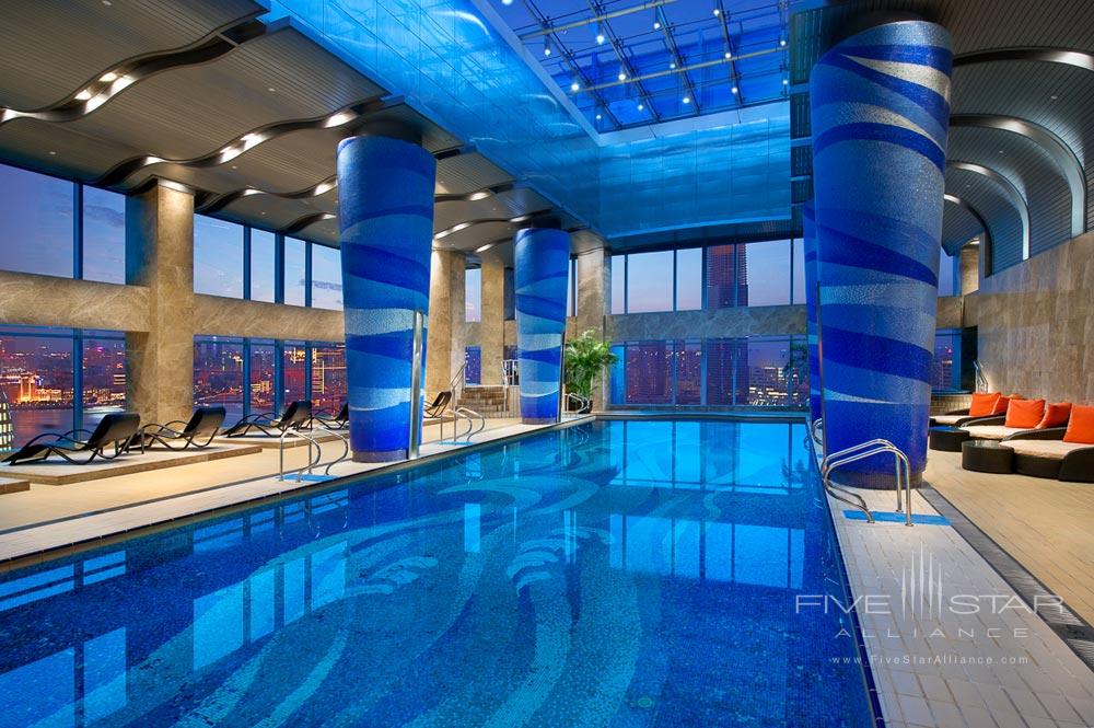Indoor Pool at Grand Kempinski Hotel Shanghai, China