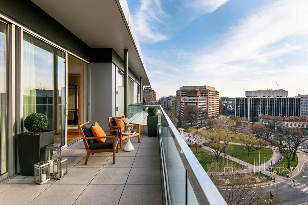 Level Nine Penthouse Terrace at The Dupont Circle Hotel, Washington, DC