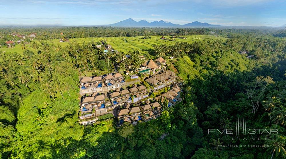 Aerial View of Viceroy Bali