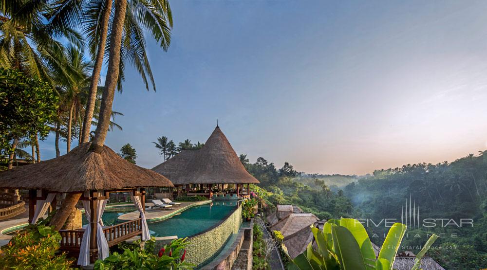 Enjoy beautiful sunrises at Viceroy Bali