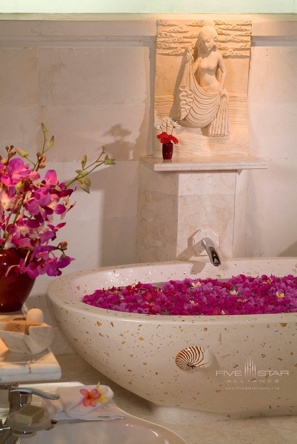 Stay in the Terrace Villa and take delight in a luxurious flower bath, Viceroy Bali