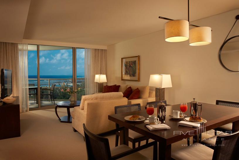 Trump International Hotel and Tower Waikiki Beach Walk Suite Living Room