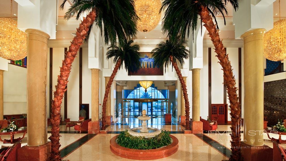 Lobby at Kempinski Hotel Ajman