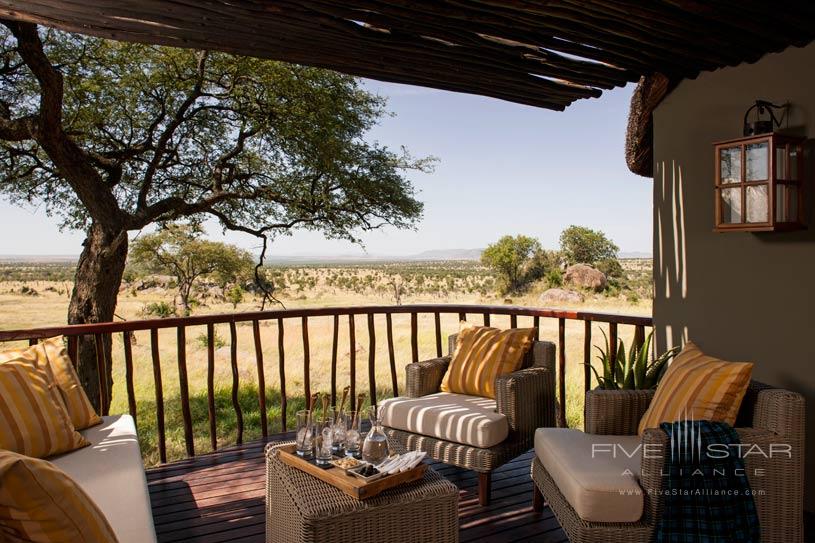 Terrace at Four Seasons Serengeti