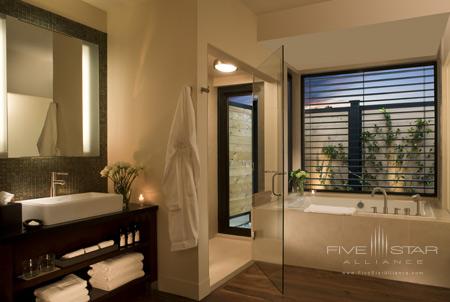 Guest Bath at Bardessono in Yountville, Napa Valley