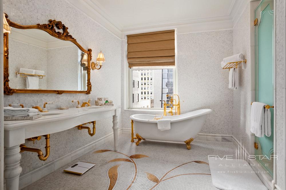 Suite Bath at The Plaza New York