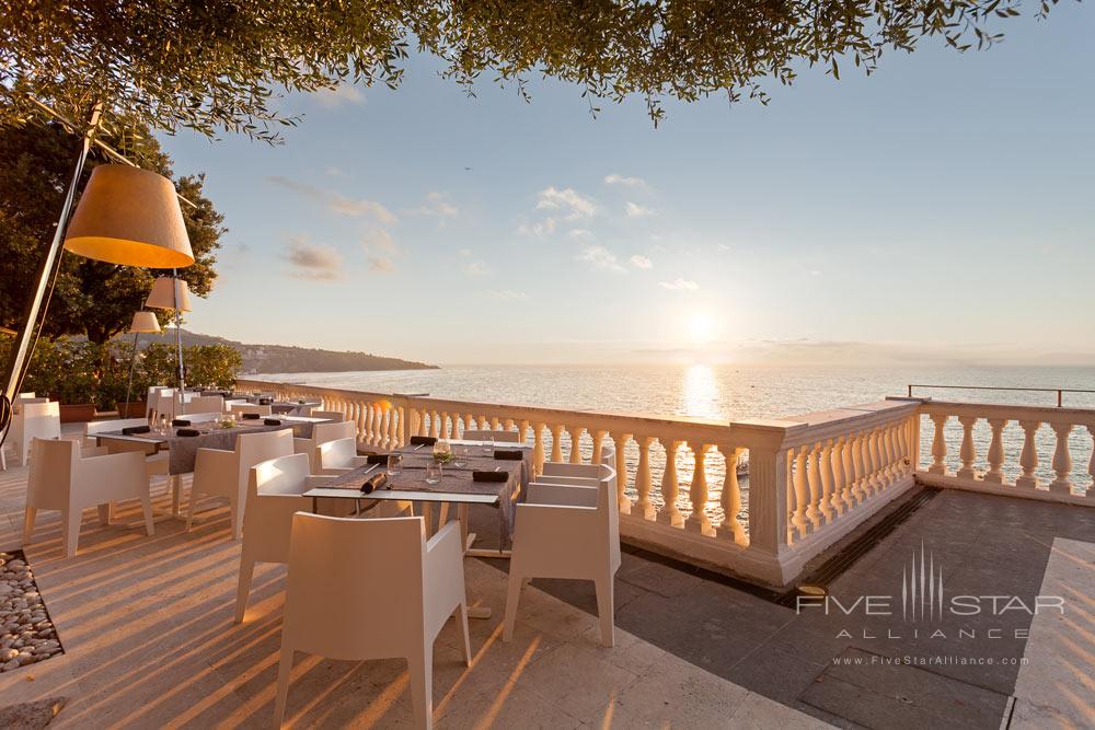 Volcano View from Grand Hotel Cocumella in Sant'Agnello di Sorrento, Italy