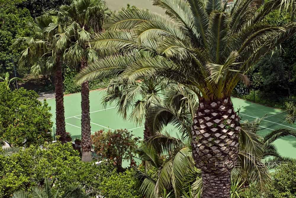 Tennis Court at Grand Hotel Cocumella in Sant'Agnello di Sorrento, Italy