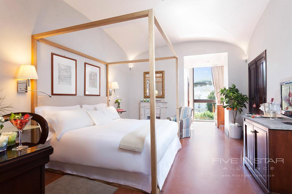 Deluxe Room at Grand Hotel Cocumella in Sant'Agnello di Sorrento, Italy