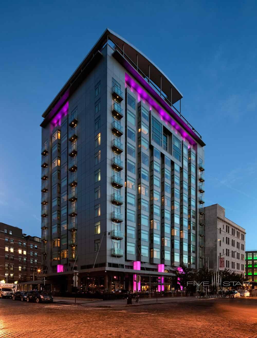 Exterior of Gansevoort Meatpacking New York City