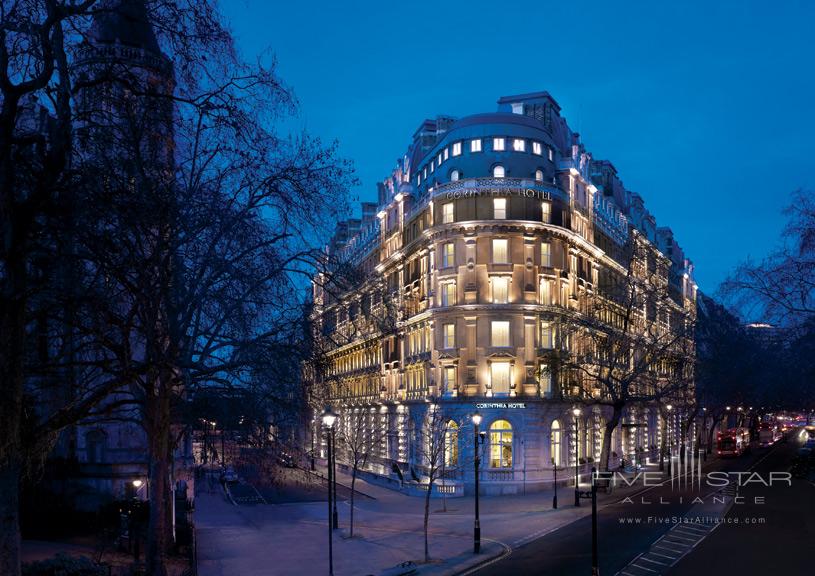 Exterior of Corinthia Hotel London