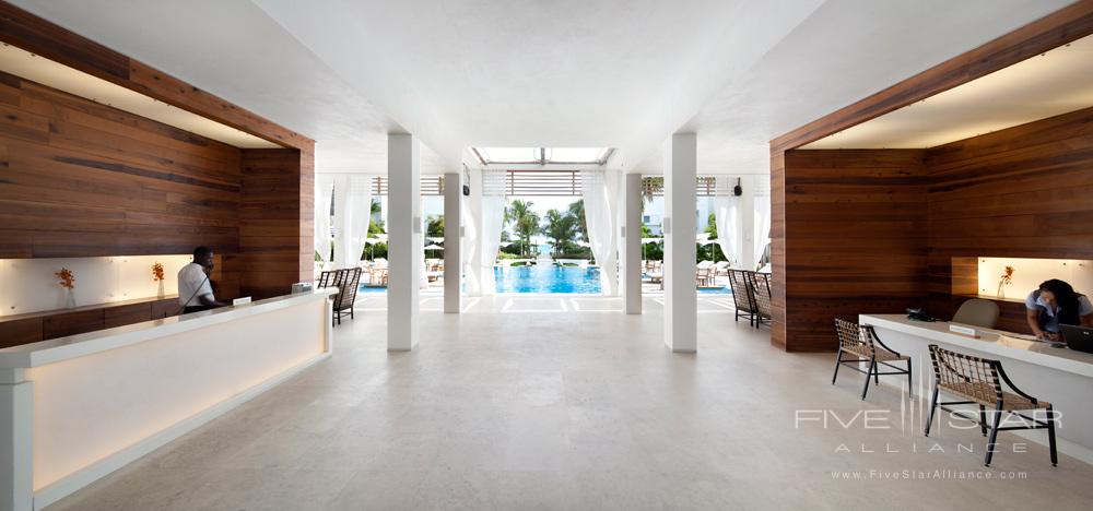 Lobby of Wymara Resort and Villas, Turks and Caicos