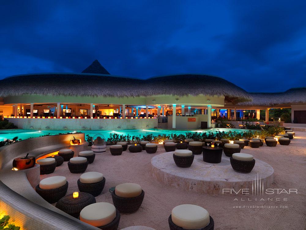 Beach Bar and Lounge at The Reserve at Paradisus Palma Real, Dominican Republic