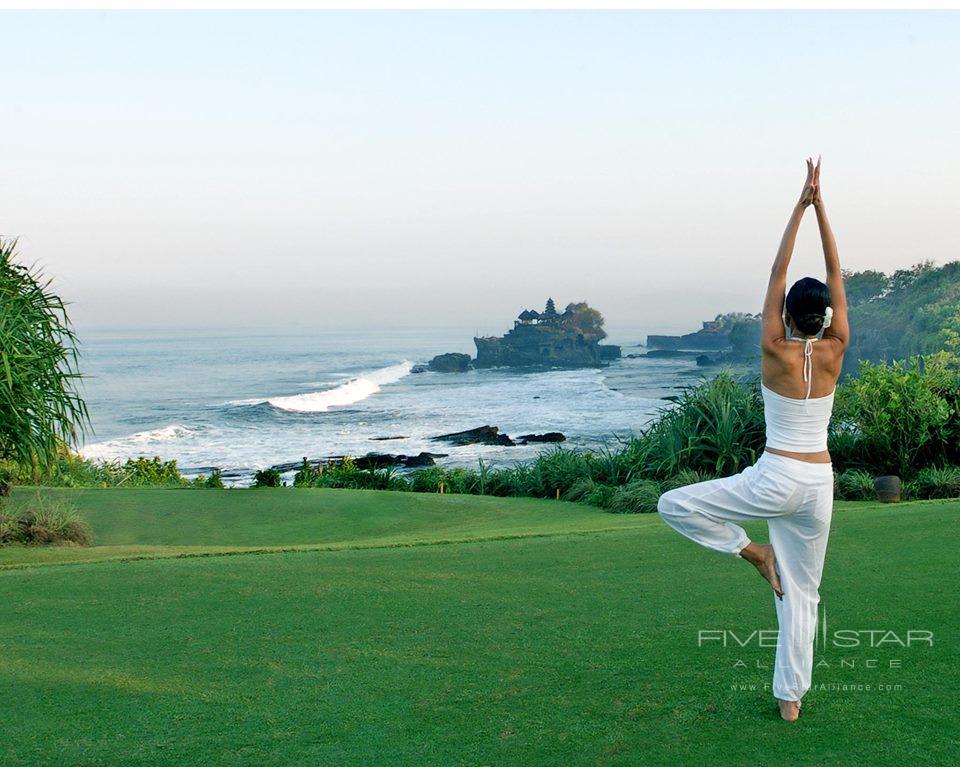 Pan Pacific Nirwana Bali Resort Outdoor Yoga