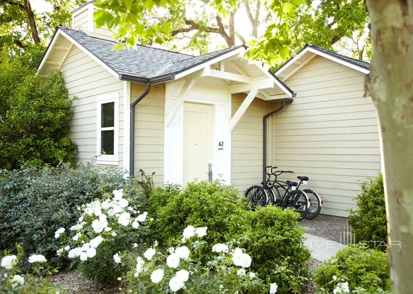 Studio Entrance at The Solage Calistoga