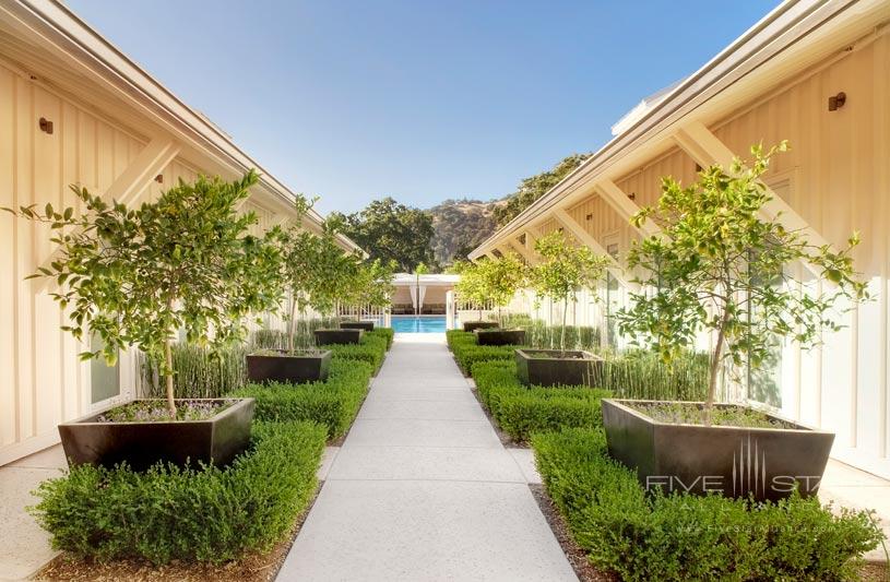 Bathhouse at The Solage Calistoga