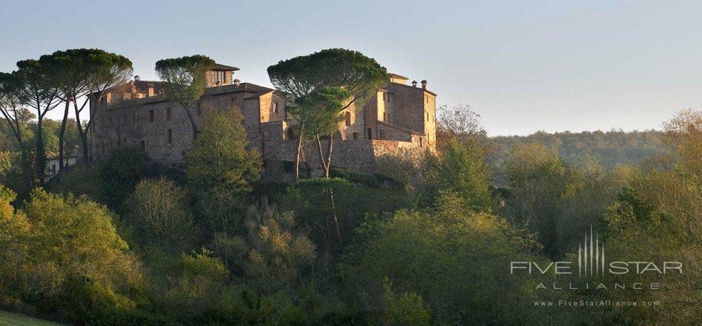 Castel Monastero in Siena, Italy