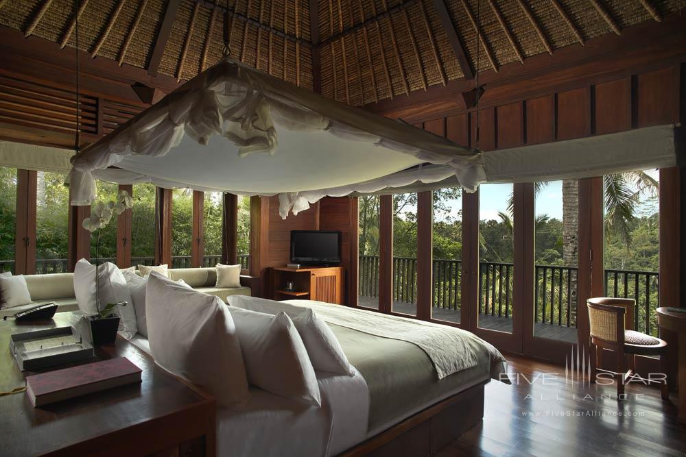 Valley Villa Bedroom at Alila Ubud