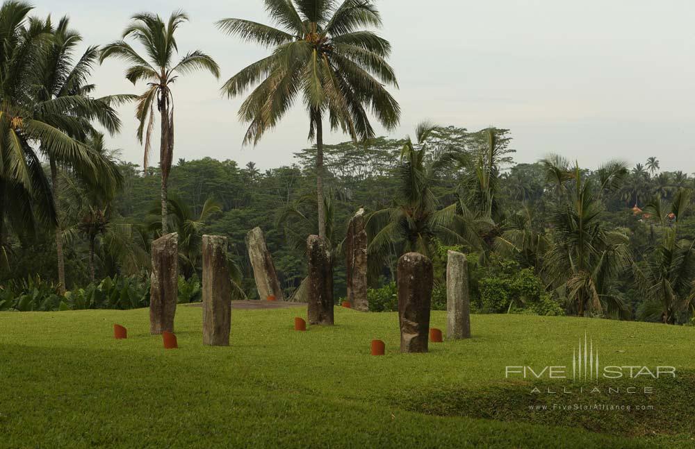 Sculpture Garden Featured for Events at Alila Ubud