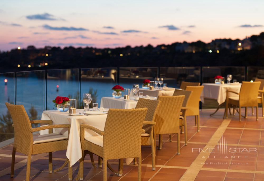 Rooftop Dining at Port Adriano Marina Golf and Spa, Spain