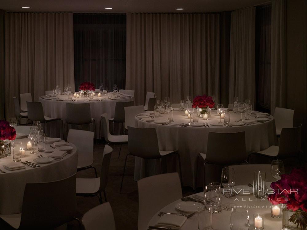 Public Hotel Chicago Banquet rounds for events.
